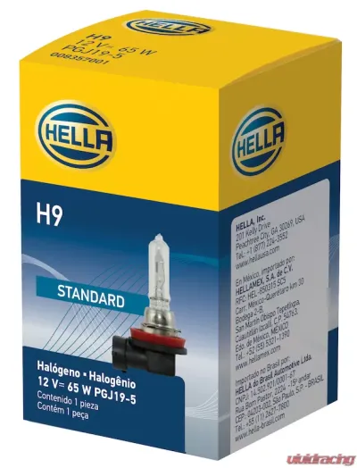 HELLA H9 Standard Series Halogen Light Bulb - H9
