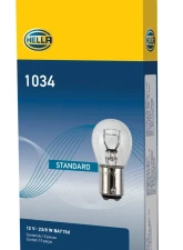 HELLA 1034 Standard Series Incandescent Miniature Light Bulb                                     - 1034 - Image 7