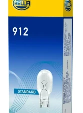 HELLA 912 Standard Series Incandescent Miniature Light Bulb                                     - 912 - Image 9