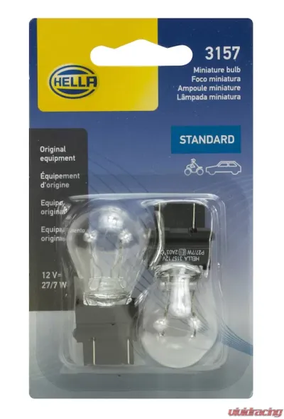 HELLA 3157TB Standard Series Incandescent Miniature Light Bulb - 3157TB