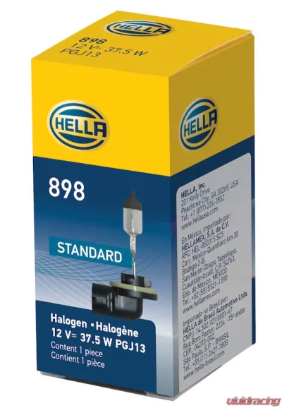 HELLA 898 Standard Series Halogen Light Bulb - 898