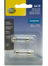 HELLA 6418TB Standard Series Incandescent Miniature Light Bulb                                     - 6418TB - Image 8