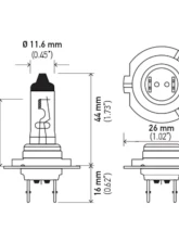 HELLA H7 70W High Wattage Series Halogen Light Bulb                                     - H7 70W - Image 6
