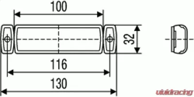 Hella Side Marker Light - 008645001