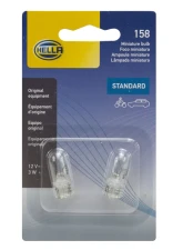 HELLA 158TB Standard Series Incandescent Miniature Light Bulb                                     - 158TB - Image 4