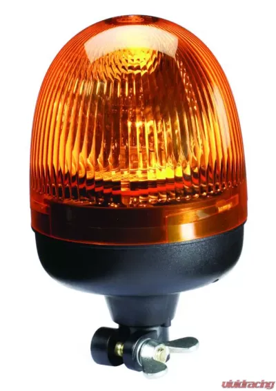 Hella KL RotaCompact Amber Beacon Flange Mount 24V - 009506011