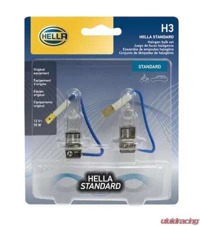 HELLA H3TB Standard Series Halogen Light Bulb - H3TB