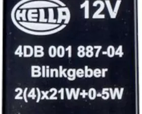 Hella Flasher Unit, 4 pin, 12 V