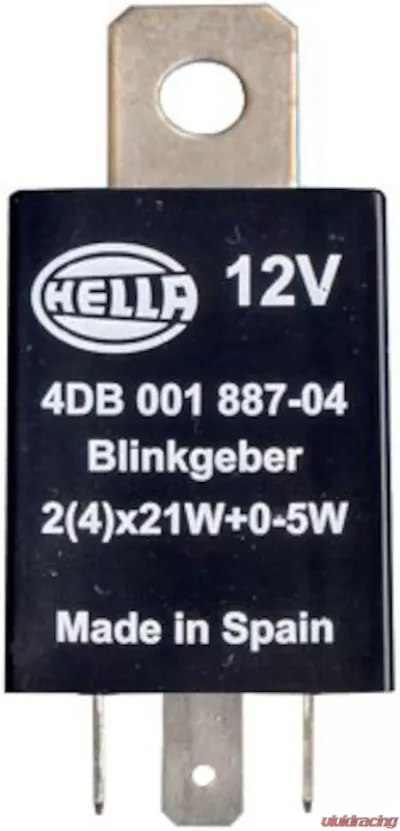 Hella Flasher Unit, 4 pin, 12 V - 001887041