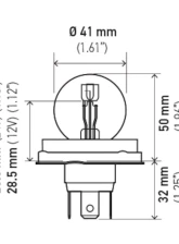 HELLA 7951 Standard Series Incandescent Miniature Light Bulb                                     - 7951 - Image 5