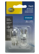 HELLA 7443TB Standard Series Incandescent Miniature Light Bulb                                     - 7443TB - Image 9