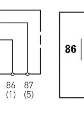 Hella Micro Plug Relay                                     - 933332101 - Image 8