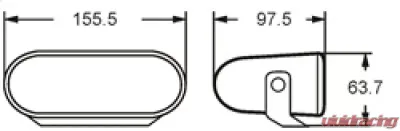 Hella FF 75 Fog Lamp Kit - 008284801