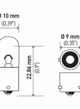 HELLA 3893TB Standard Series Incandescent Miniature Light Bulb                                     - 3893TB - Image 7