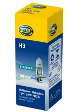 HELLA H3 Standard Series Halogen Light Bulb                                     - H3 - Image 4