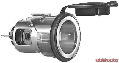 Hella 2-Pole Socket w/cover (non-illuminated) - 008023001