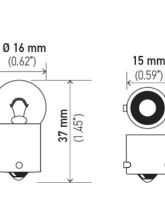 HELLA 53 Standard Series Incandescent Miniature Light Bulb                                     - 53 - Image 6