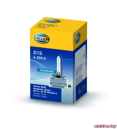 HELLA D1S 4300 K Standard Series Xenon Light Bulb - D1S 4300 K