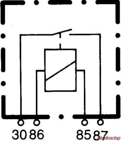 Hella Micro Plug Relay - 933332101