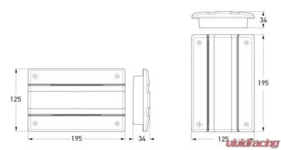 Hella LAMP TURN DESIGNLINE AMB LED MV ADR - 959041501