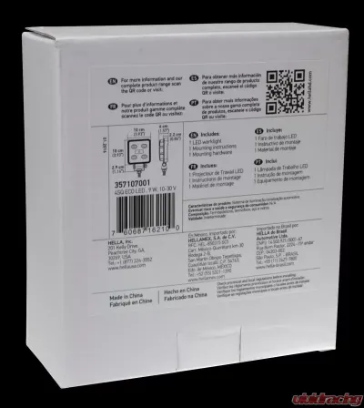 Hella WORKLIGHT VALUEFIT 4SQ ECO LED MV CR - 357107001