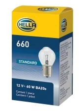 HELLA 660 Standard Series Incandescent Miniature Light Bulb                                     - 660 - Image 9