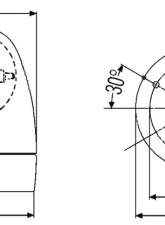 Hella KL Rotafix Amber Rotating Beacon Fixed                                     - 007337001 - Image 6