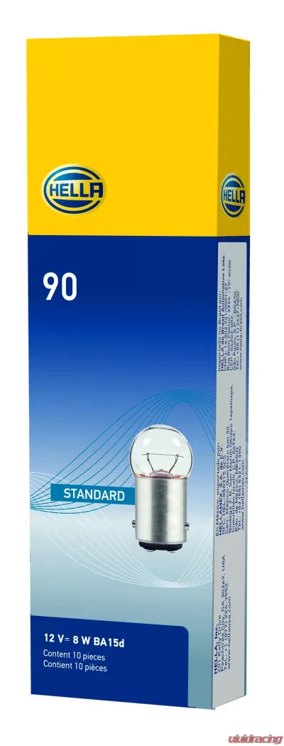 HELLA 90 Standard Series Incandescent Miniature Light Bulb - 90