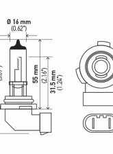 HELLA H10SB Standard Series Halogen Light Bulb                                     - H10SB - Image 4
