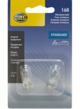 HELLA 168TB Standard Series Incandescent Miniature Light Bulb                                     - 168TB - Image 7