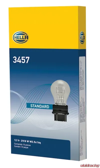 HELLA 3457 Standard Series Incandescent Miniature Light Bulb - 3457