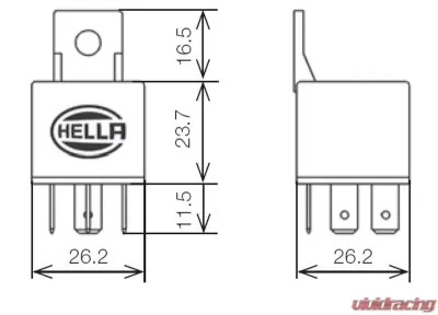 Hella Wiring Relay - 933791091