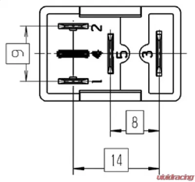Hella RELAY MICRO 12V 20/10A SPDT RES - 965453041