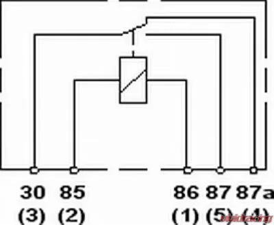 Hella Micro Plug Relay - 933332051
