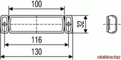 Hella Side Marker Light - 008645011