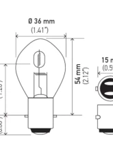 HELLA 6260 Standard Series Incandescent Miniature Light Bulb                                     - 6260 - Image 6