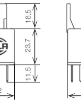 Hella Wiring Relay                                     - 933791091 - Image 3