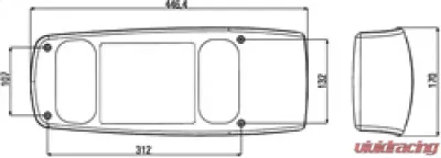 Hella 7502 Caraluna I Multifunction Lamp - 007502217