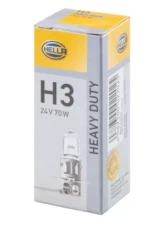 HELLA H3 24V Standard Series Halogen Light Bulb                                     - H3 24V - Image 7
