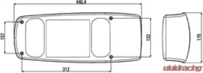Hella 7502 Caraluna I Multifunction Lamp - 007502217