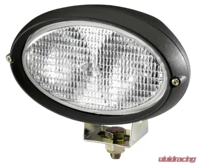 Hella Oval 100 Halogen Double Beam Work Lamp (CR) - H15161021