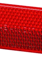 Hella 4412 Red Rectangular Reflex Reflector with Adhesive                                     - 004412021 - Image 8