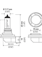 HELLA H8 Standard Series Halogen Light Bulb                                     - H8 - Image 4