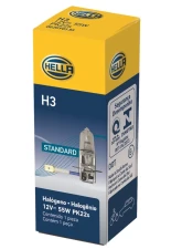 HELLA H3 Standard Series Halogen Light Bulb                                     - H3 - Image 7