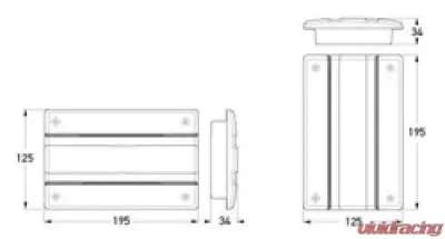 Hella LAMP TURN DESIGNLINE AMB LED MV ADR - 959041501