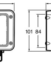 Hella Ultra Beam Halogen Work Lamp (CR) 24V                                     - H15506081 - Image 7