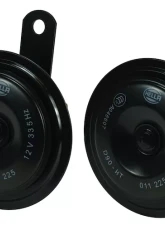 Hella HORN KIT BX BLK DISC 92MM 12V UNIV                                     - 011225871 - Image 2