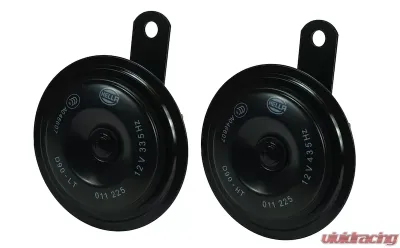 Hella HORN KIT BX BLK DISC 92MM 12V UNIV - 011225871