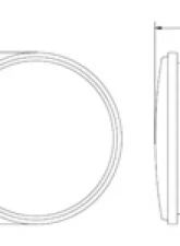 Hella 135mm H1 Single High Beam Headlamp Kit                                     - 002425831 - Image 4
