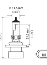 HELLA 9006XS Standard Series Halogen Light Bulb                                     - 9006XS - Image 5